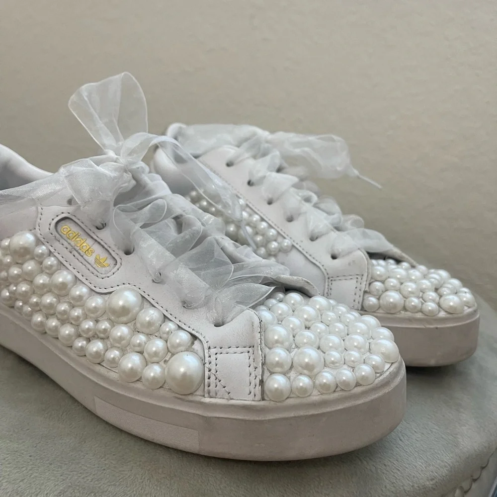 adidas gazelle silver green womens Custom Crystal Personalised Wedding Adidas For Brides